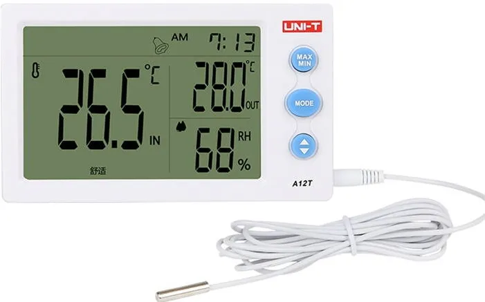 Uni-t Temperature Humidity Meter A12T