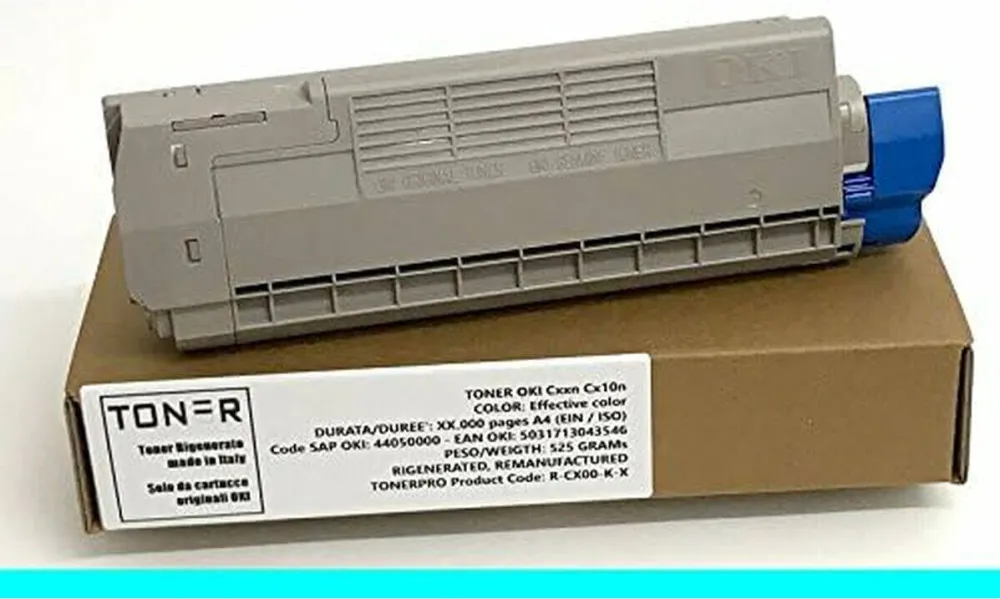 Toner imprimanta OKI laser OKI 44315319, original, cyan, 1 unitate