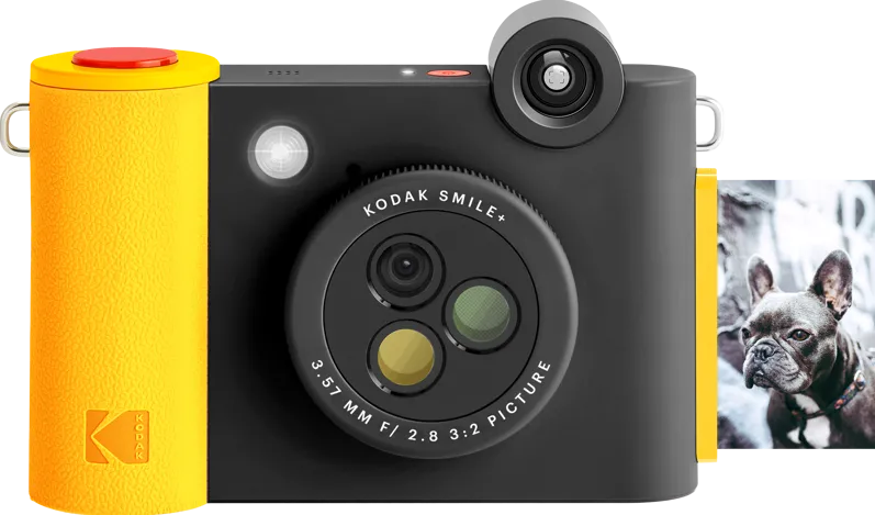 Aparat foto compact KODAK Smile+ Negru