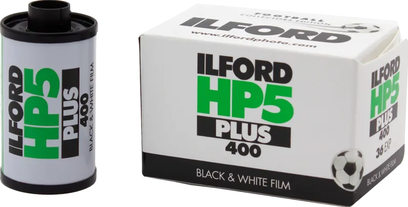 ILFORD PHOTO Ilford HP5 Plus 135-36 film Football Limited Edition