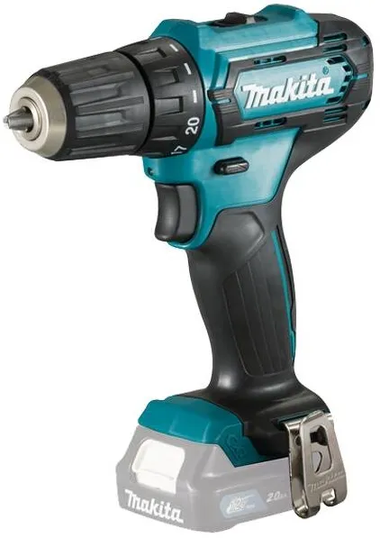 Makita DF333DZ - Masina de gaurit si insurubat fara acumulatori si incarcator, Li-Ion, 12 V, - Ah, 30 Nm, led iluminare