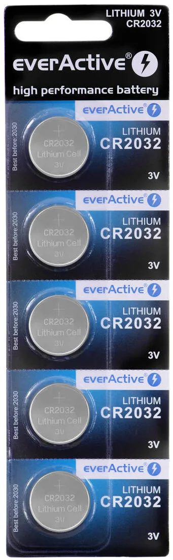 everActive Baterii Lithium everActive CR2032 - blister 5 pcs