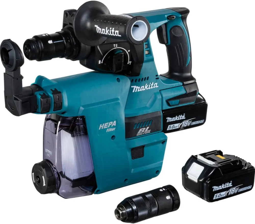 Makita DHR243RTJW cordless combi hammer