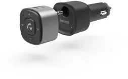 HAMA Bluetooth® Receiver for Cars, with 3.5 mm Plug and USB Charger