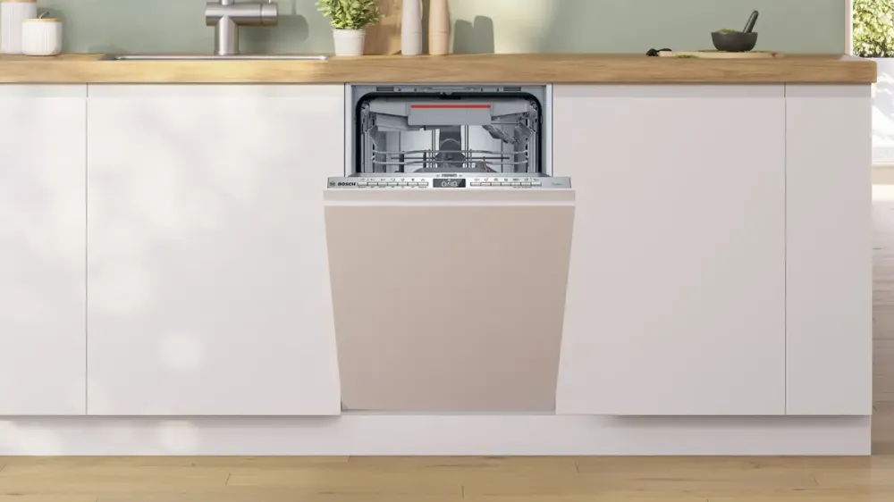 BOSCH Masina de spalat vase incorporabila Bosch SPV4EMX62E, 10 seturi, 6 programe, Clasa D, Home Connect, 45 cm