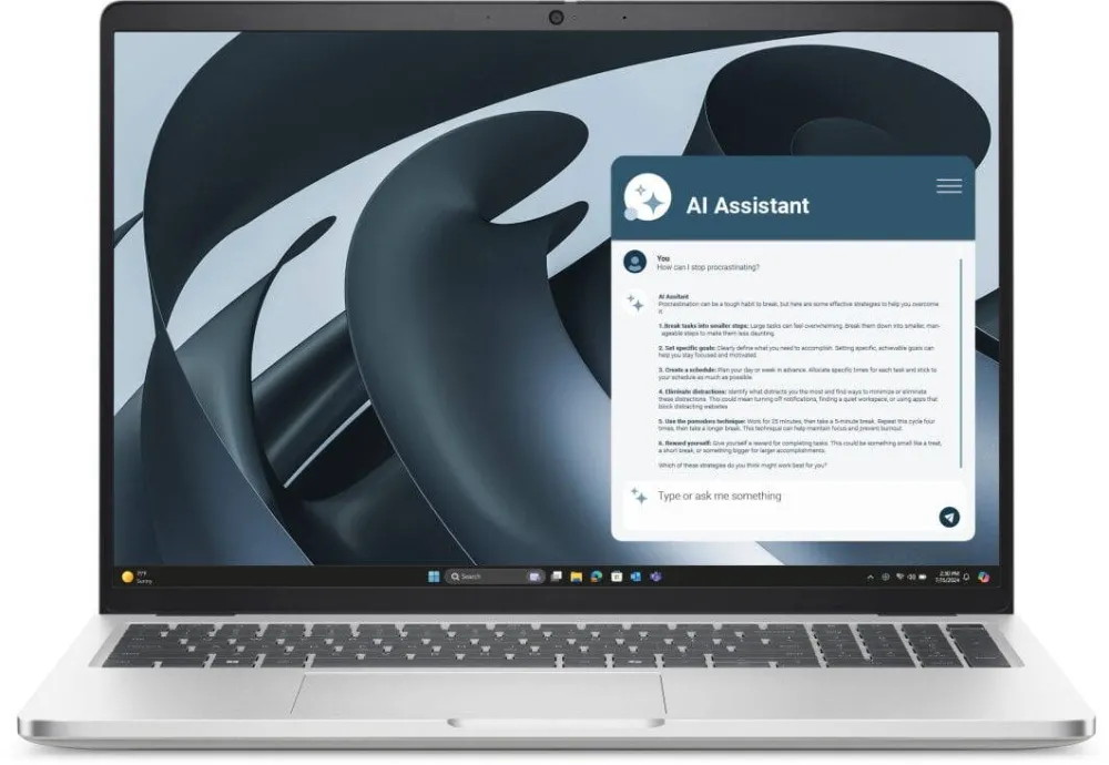 Laptop Dell Pro 16 Plus - Ryzen AI 5 PRO 340 | 16" | 16GB | 512GB | Win11Pro