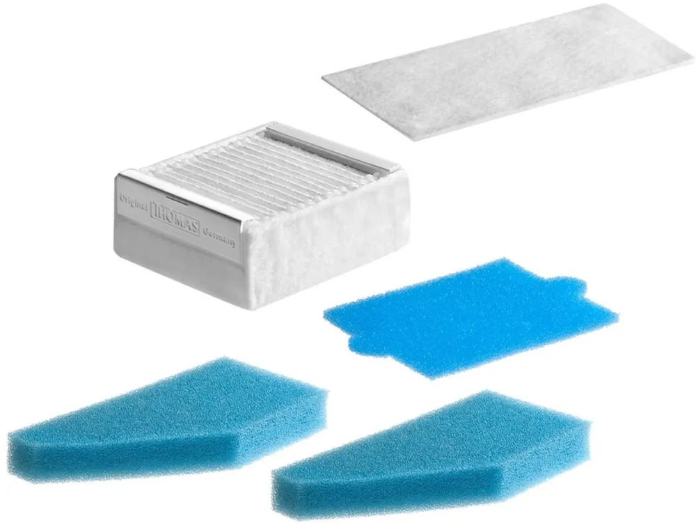 Thomas Set filtre aspirator Thomas Aqua+ 787276, 5 buc, Hepa 13, compatibil cu toate aspiratoarele cu filtrare Thomas