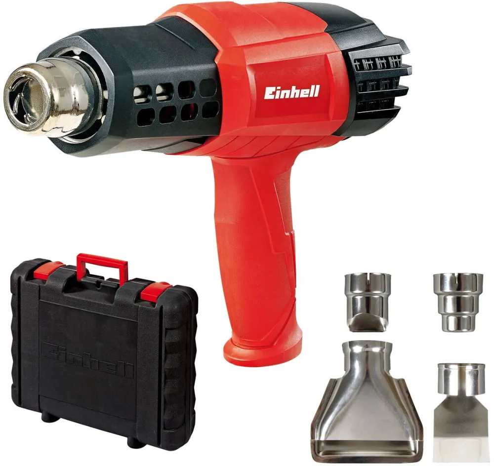 Einhell Pistol (suflanta) cu aer cald Einhell TE-HA 2000 E, 2000 W, 240 V, debit aer 500 l/min, 550°C temperatura maxima