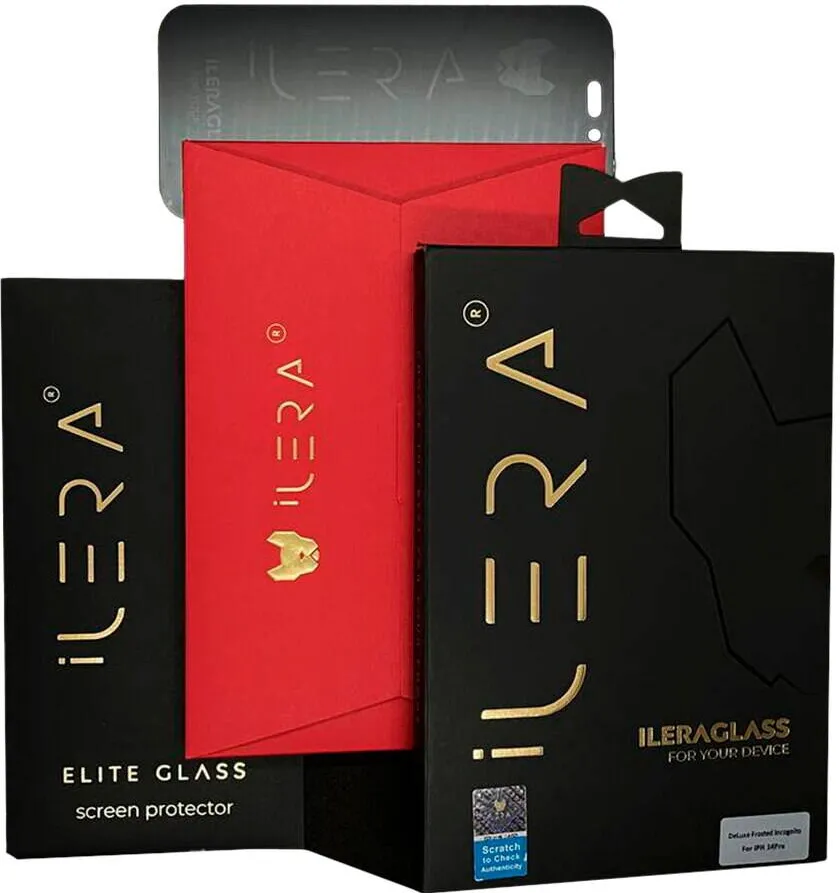 iLera Folie protectie iLera pentru iPhone 16 Pro, efect privat, rezistenta sporita, transparenta