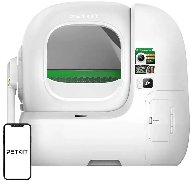 PETKIT Litiere automata Purobot Max Pro 2, Petkit, auto-curatare, pentru pisici