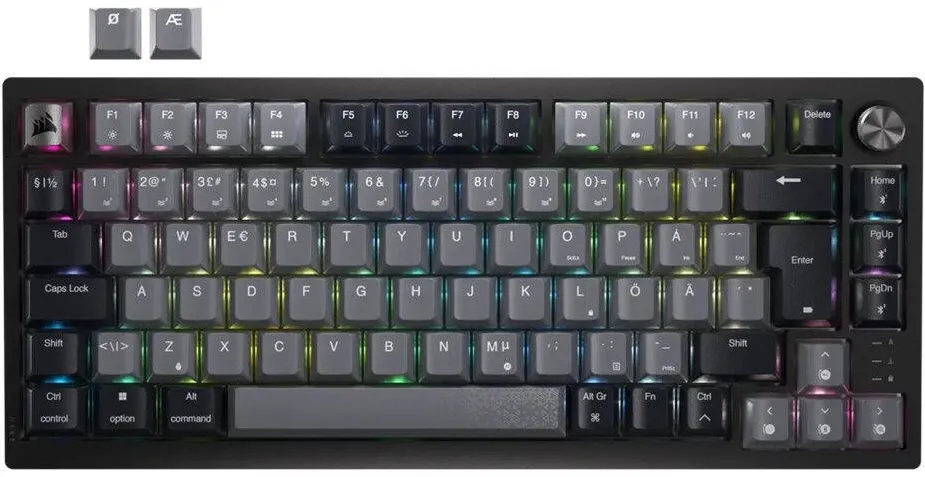Tastatura Corsair CORSAIR K65 Plus Mechanical Gaming Keyboard, RGB, ND layout, Wireless, Black
