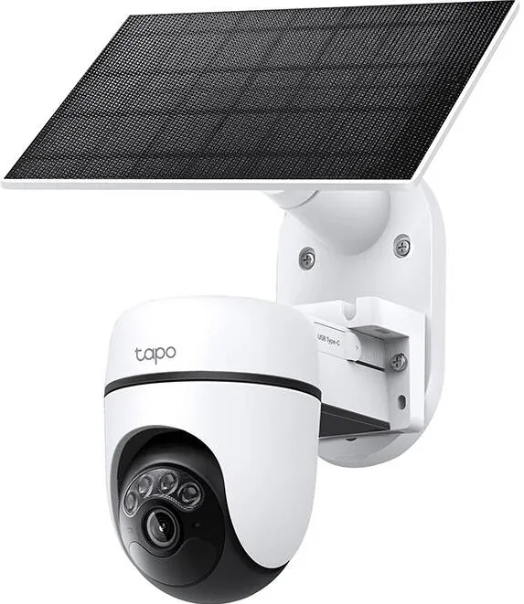 Camera Supraveghere TP-Link Tapo Solar-Powered Pan/Tilt Security Camera Kit
