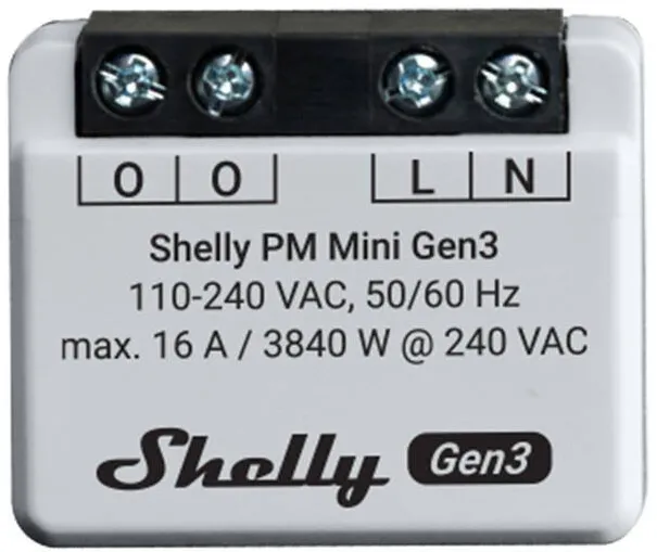 Shelly Controler PM Mini Gen3