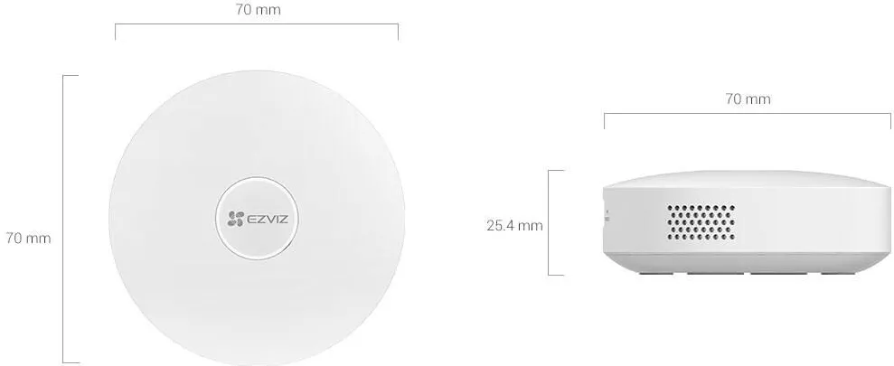 EZVIZ Home Gateway EZVIZ A3 (CS-A3-A0-W) White