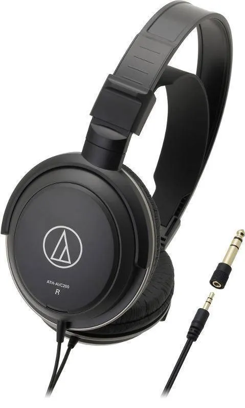 Casti Over-Head Audio Technica ATH-AVC200 Black