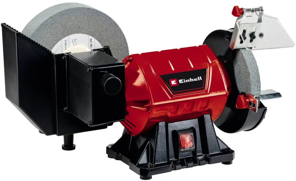Einhell Wet-dry double grinder TC-WD 200/150 (red/black, 250 watts)