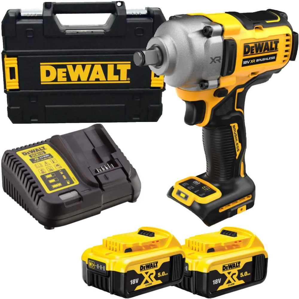 DeWalt Masina Insurubat cu Impact 18v xr compact 1/2" 2x5ah