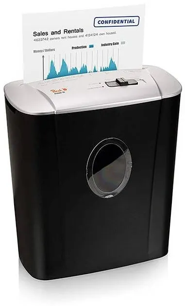 Distrugator Documente Peach Cross Cut PS500-10 11L Negru