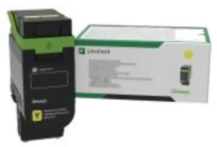 Toner imprimanta Lexmark 79L2HY0 Yellow 46.9K