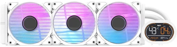 Cooler Darkflash DH360D CPU water cooler (white)