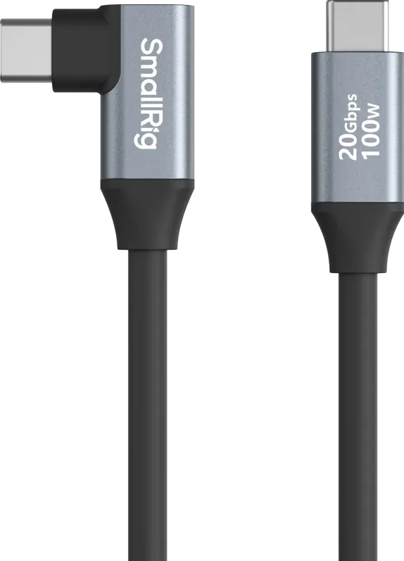 SmallRig SmallRig 4790 USB-C (Straight) to USB-C (Angled) Data Cable 35cm