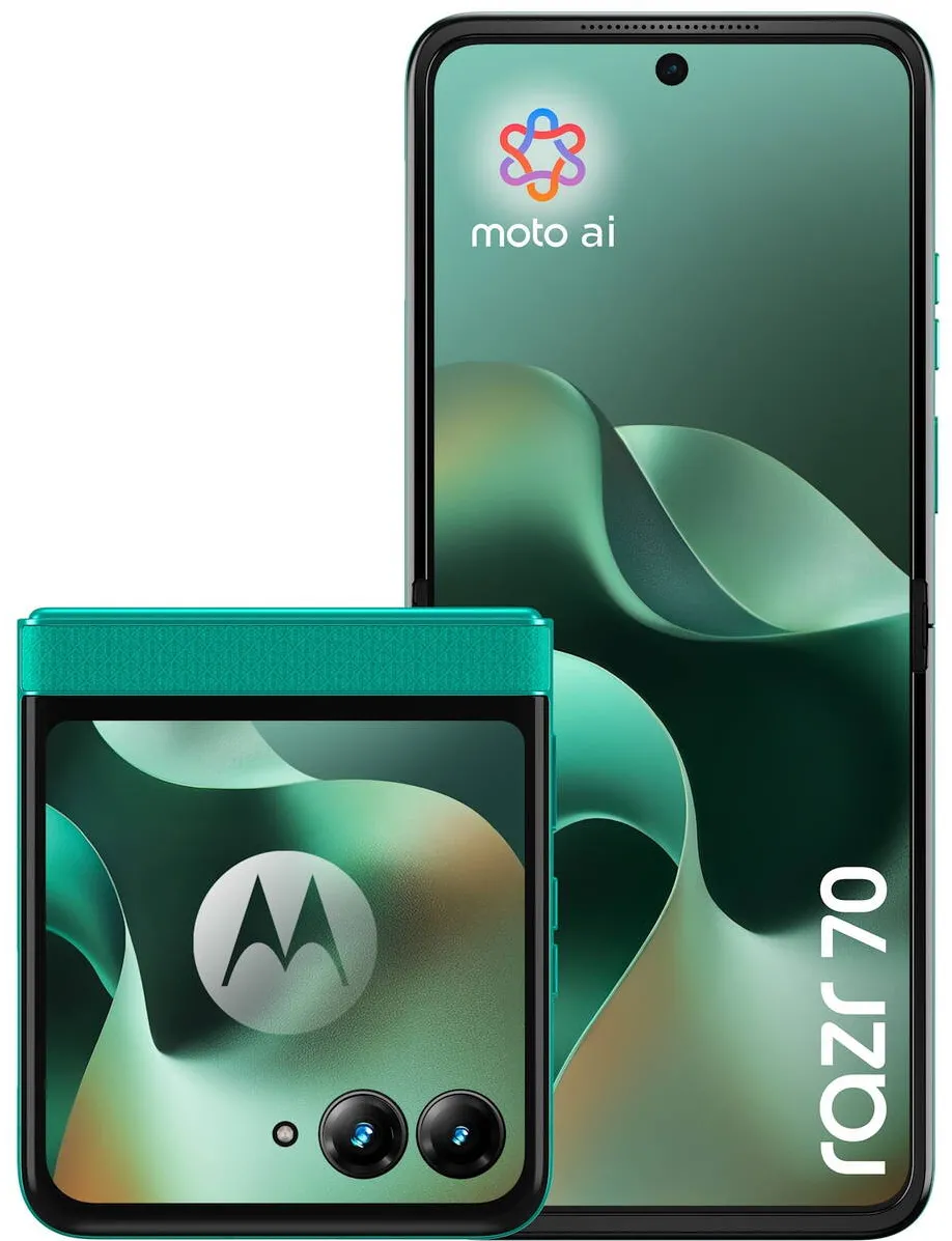 Smartphone MOTOROLA razr 70, 256GB, 8GB RAM, 5G, PANTONE Sporting Green