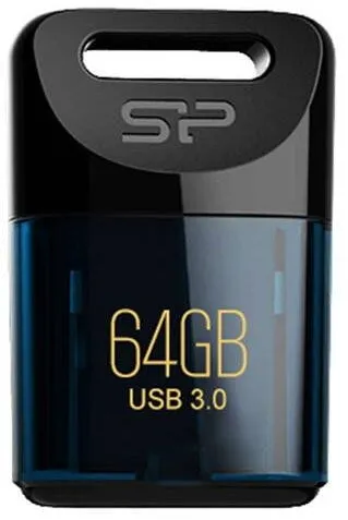 Memorie USB SILICON-POWER Unitate flash USB 3.0 Silicon Power Jewel J06 64GB - Bleumarin