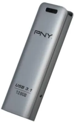 Memorie USB PNY Elite Steel 128GB USB 3.1 Argintiu