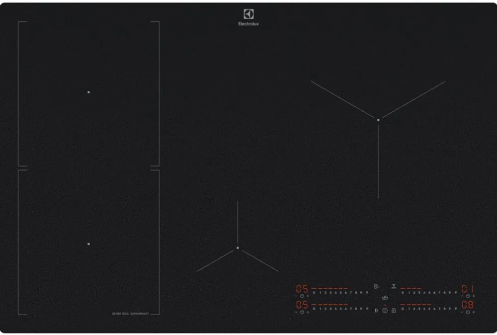 Plita ELECTROLUX Serie 700 EIS82453IZ Black incorporabila 80 cm Zone inductie hob 4 zone(s)