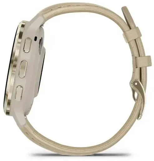 Smartwatch Garmin 010-02785-55 / sport 3.05 cm (1.2") AMOLED 41 mm Digital 390 x 390 pixels Touchscreen Gold Wi-Fi GPS (satellite)