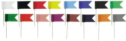 Alco Stegulete colorate, 20/cutie, ALCO - negru