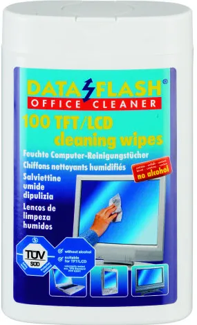 Servetele umede pentru curatat Data Flash 100 tub