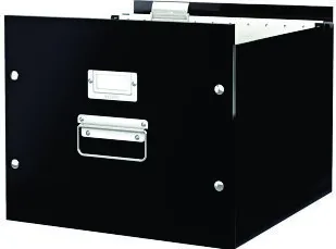 Leitz Cutie arhivare pentru 50 dosare suspendabile, Leitz Click Store - negru