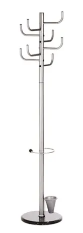 Alco Cuier metalic argintiu, 172/40cm, Alco