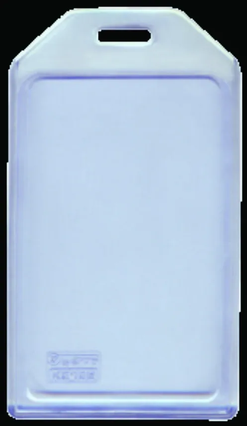 Kejea Buzunar PVC flexibil, pentru ID carduri, 54 x 85mm, vertical, 5 buc/set, KEJEA - transparent