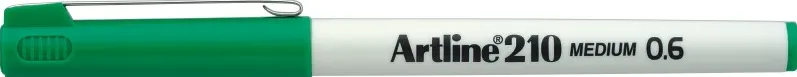 Artline Liner Artline 210, varf fetru 0.6mm - verde