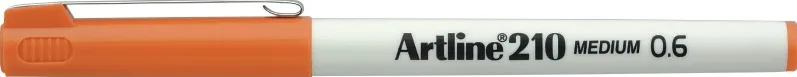 Artline Liner Artline 210, varf fetru 0.6mm - portocaliu