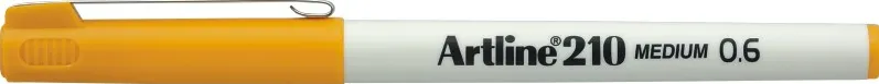 Artline Liner Artline 210, varf fetru 0.6mm - galben