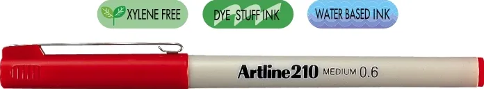 Artline Liner Artline 210, varf fetru 0.6mm - albastru