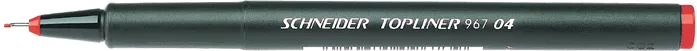 Schneider Liner Schneider 967, varf fetru 0.4mm - rosu