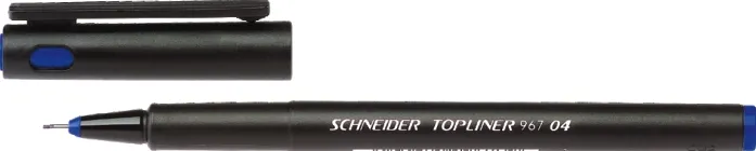 Schneider Liner Schneider 967, varf fetru 0.4mm - albastru