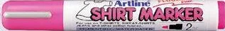 Artline T-Shirt marker Artline, corp plastic, varf rotund 2.0mm - roze