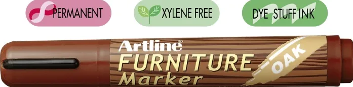 Artline Marker Artline 95, pentru mobilier din lemn (retusuri), corp plastic, varf tesit 2.0-5.0mm - stejar