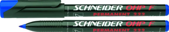 Schneider Universal permanent marker Schneider Maxx 222 F, varf 0.7mm - albastru