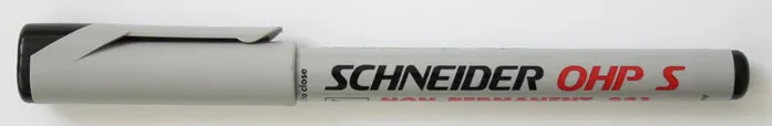 Schneider Universal non-permanent marker Schneider Maxx 221 S, varf 0.4mm - negru