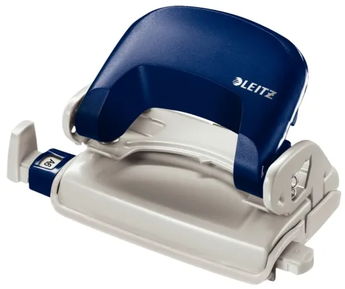 Leitz Perforator 10 coli, LEITZ 5058 - albastru