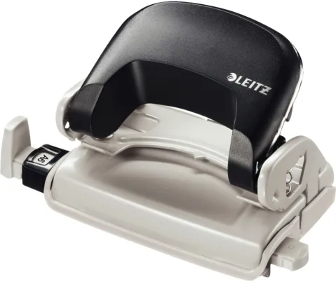 Leitz Perforator 10 coli, LEITZ 5058 - negru