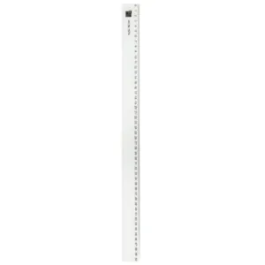 Alco Rigla din plastic transparent, 50cm, Alco