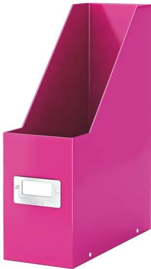 Leitz Suport vertical pentru cataloage, LEITZ Click Store, carton laminat - roz