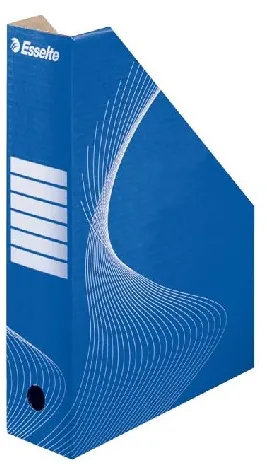 Esselte Suport vertical pentru cataloage, din carton albastru, ESSELTE
